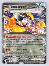 Skeledirge ex 137/182 Double Rare Paradox Rift Pokemon Holo NM/M