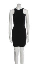 gucci black mini dress xs