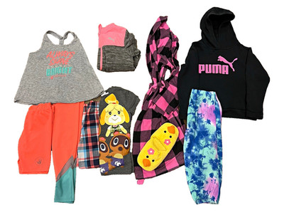 Girls Size 5/6 Clothing Lot- Fall/ Back to School PUMA, Body Glove, Carter's, SO