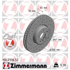 Bremsscheibe vorne links f�r BMW 2-er G42 3-er G20 G21 4-er G22 G23 | 26246490