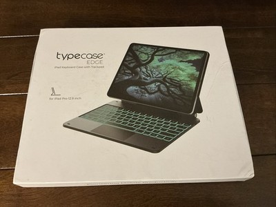typecase Edge iPad Air 13 & Pro 12.9 Keyboard Case 11-Color Backlight Trackpad