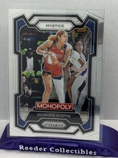 Shakira Austin 2024 Panini Prizm Monopoly WNBA #3 Washington Mystics