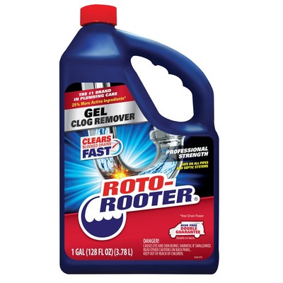 Roto Rooter Gel Clog Remover 1 gal. (Pack of 4)