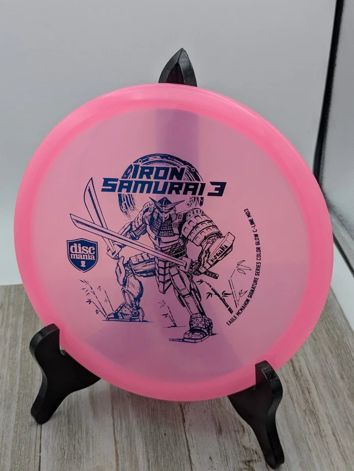 Discmania C-Line Glow Iron Samurai 3 McMahon MD3 Midrange Golf Disc 180g - Image 3 of 4
