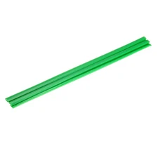 5 Pcs Green Plastic Welding Rods 9.5mm x 330mm HDPE Flat(0.4inch x 13inch)