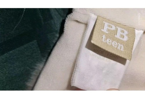 POTTERY BARN TEEN SNOW LEOPARD FAUX FUR HOODIE SCARF W/MITTENS OS EUC RARE! - Picture 3 of 3