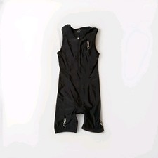 2XU Sleeveless Trisuit - Men's Large / Black New Tagless Half Zip 3 Pockets