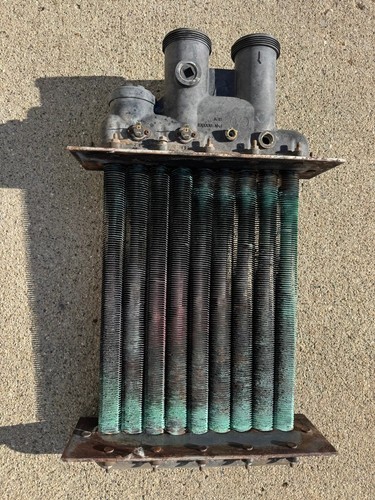 Raypak Rheem Pool Heat Exchanger 266 #50 with Inlet/Outlet Polymer Header Kit