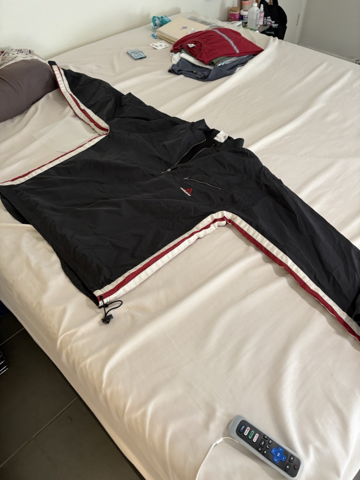 vintage adidas windbreaker Track  Zip Up Jacket . Large Men’s Size