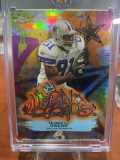 Topps 2025 Chrome Terrell Owens Cowboys Urban Legends Insert #UL-29 NFL