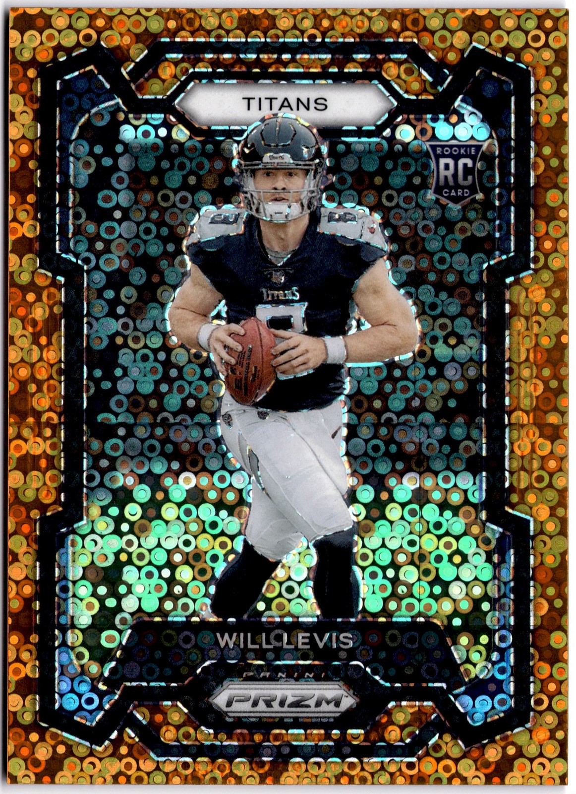 2023 Panini Prizm Will Levis #397 Disco Tennessee Titans