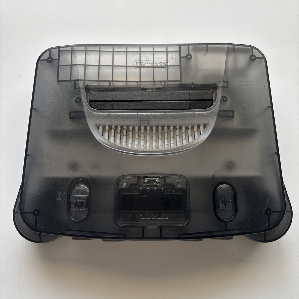 Nintendo 64 N64 Smoke Gray Black Funtastic Console Controller