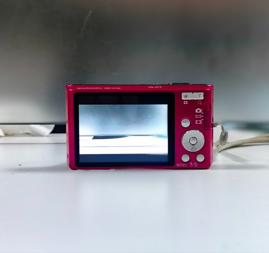 SONY Cyber-shot DSC-W730 Digital Camera Rose Pink 2.7'' 16.1 MP 8x