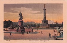 GERMANY BERLIN BISMARCK MONUMENT AND SIEGESSAEULE