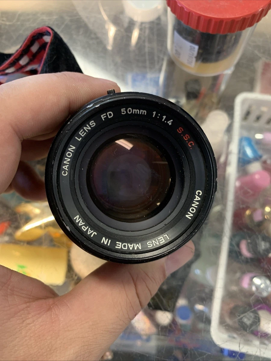 Canon F-1 / FD 50mm F1.4 s.s.c. ◯マーク File:Canon FD 50mm f-1.4