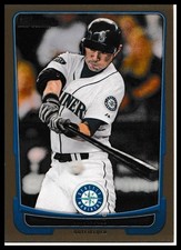 2012 Bowman #176 Ichiro Suzuki Gold Seattle Mariners