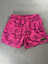 Vintage Gecko Hawaii Neon Swim Shorts - Medium