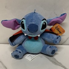STITCH Disney Halloween Lilo  Stitch Vampire Plush 6 inch Stuffed Toy with Tag
