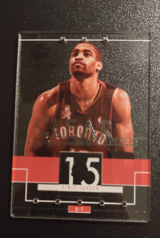 2002-03 UD Glass - Clear Winners Vince Carter #94