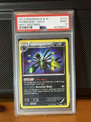 Hydreigon graded PSA 9 for sale on eBay