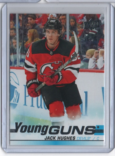 Jack Hughes #201 2019 Upper Deck card