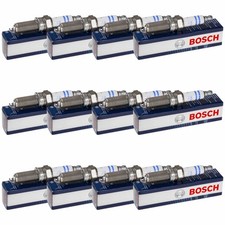 12x BOSCH Zündkerze Doppelplatin für Hyundai i10 AC3 AI3 1.2 MPi Mercedes-Benz