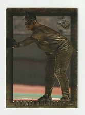 1995 Topps Embossed Gold #90 Andres Galarraga card, Colorado Rockies legend