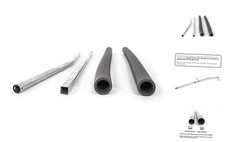 Single Enclosure 4201; 4202; 5075, Galvanized PK0018 Pole Set