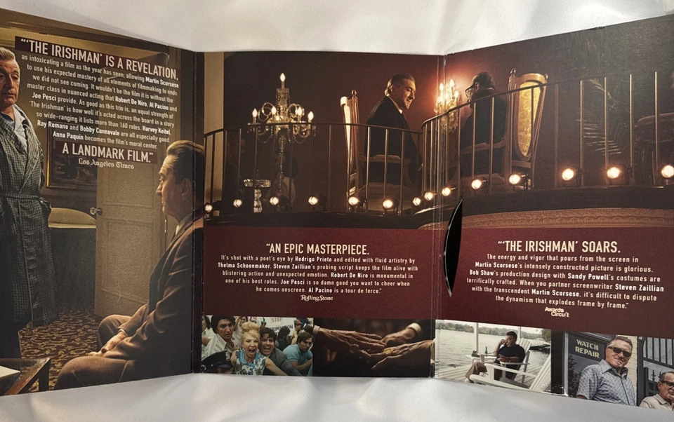 Martin Scorsese THE IRISHMAN Screener DVD For Your Consideration FYC - Image 3 of 4