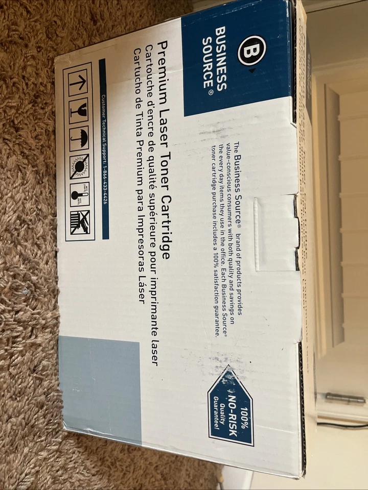 Business Source 38664 Manufactured Laser Cartridge For HP 61x Black - Image 3 of 4