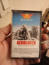 Aerosmith Rock In A Hard Place Cassette Tape 1982