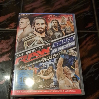 WWE: The Best of Raw & Smackdown 2015  (3 DVD Set )  Wrestling 