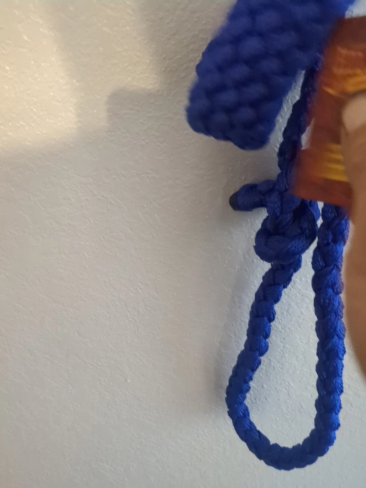 Halter caballo azul con plomo Foto 4 de 4