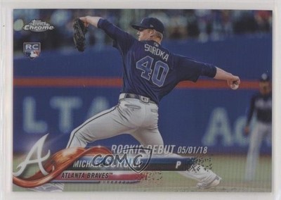2018 Chrome Update Target Exclusive Debut Refractor Michael Soroka Rookie RC 1kk