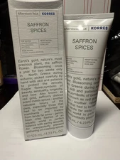 Korres SAFFRON SPICES Grooming After-Shave Balm 125ml / 4.23 FL OZ NIB