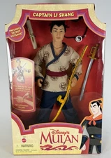 DISNEY'S MULAN MATTEL 18897 CAPTAIN LI SHANG DOLL *NEW*