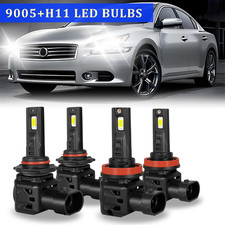 Per Nissan Maxima Berlina 4 Porte 3.5L 2009-2015 Kit Lampadine LED Faro Alto Basso
