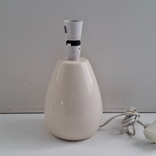 Marks & Spencers  - Ceramic Table Lamp in Cream - B22 Bulb