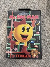 Tengen Sega Genesis Ms PAC-man