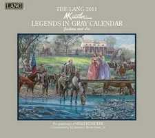 2011 LEGENDS IN GRAY CALENDAR By Perfect Timing - Lang **BRAND NEW**