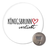 Magnet KöNigsbrunn FlaschenöFfner KöNigsbrunn Geschenkidee PräSent Mitbringsel S