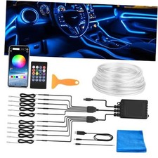 Interior Car LED Strip Lights, RGB 10-in-1 16 Million Colors Ambient 10 in 1