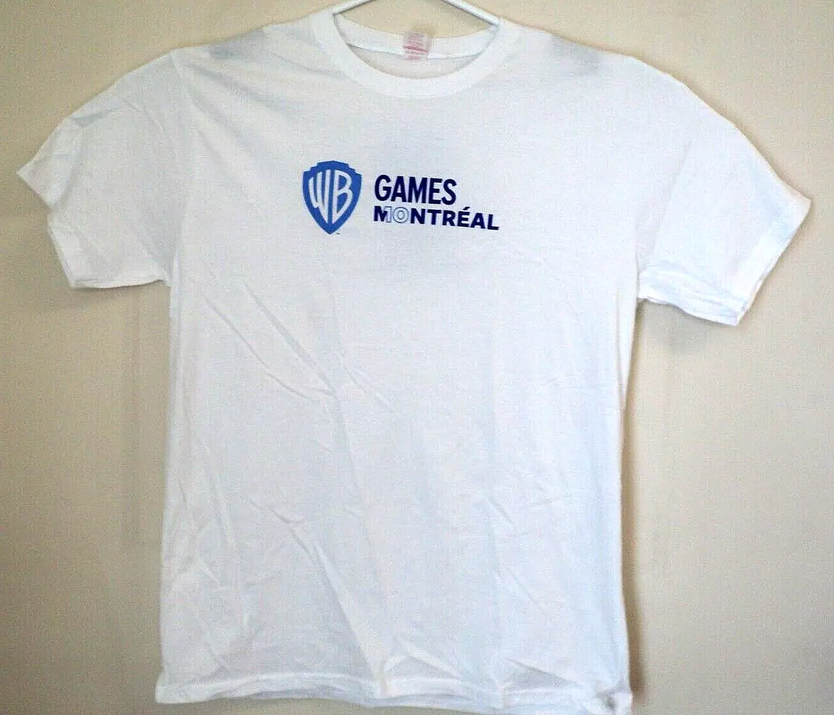 Warner Bros Games Entertainment Montreal NEW Original Staff T Shirt Size  Large