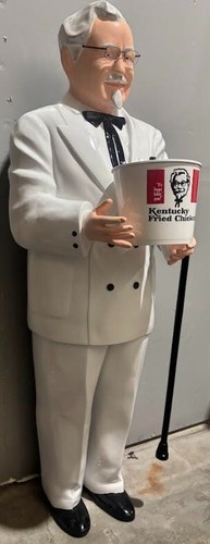 Colonel Sanders Full Size Statue 70" tall - Picture 4 of 6