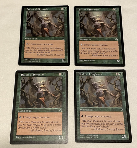 4x Seeker of Skybreak - Tempest - MTG - Magic the Gathering - LP/NM