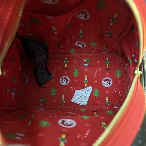 Mini Mochila Loungefly Navidad Elfo Clauómetro Iluminada NUEVO Amigo - Imagen 7 de 7