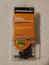 New, 14 Inch Semi Chisel Chain Saw Blade.