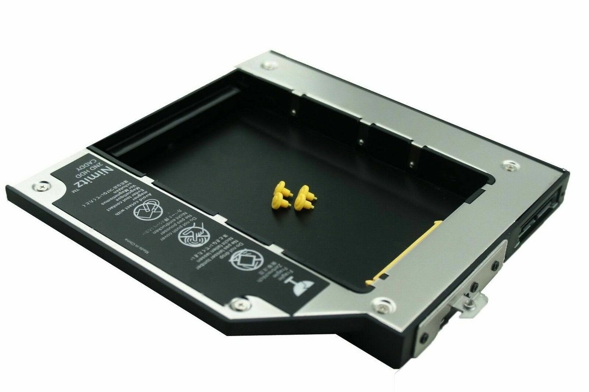 Caddy Per Secondo Disco HDD/SSD 12.7mm Per HP EliteBook 8440p 8530p 8560p 8570p 8560w