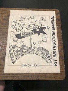 Capcom FINAL FIGHT Arcade Video Game Manual good used original