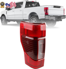 Left Driver Side LED Tail Light Assembly for 2020-2022 Ford F250 F350 F450 Blind